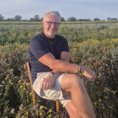 Michael Gooby, therapist at Essex Therapy Barn